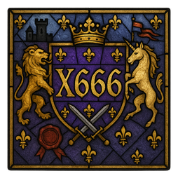 X666 logo